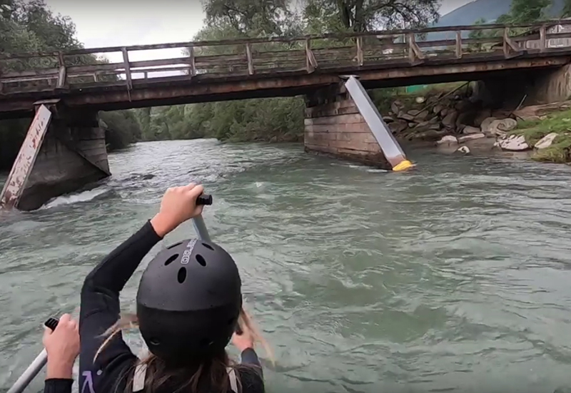 Video: A day on the Enns in the rain